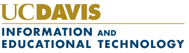 Logo of UC Davis IET